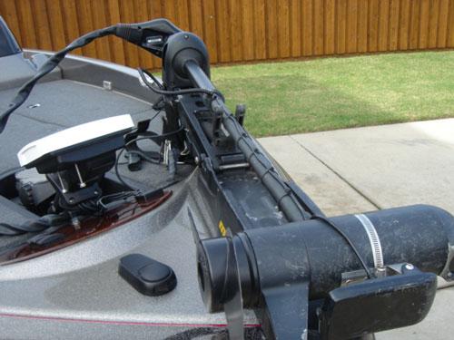 humminbird trolling motor transducer mount